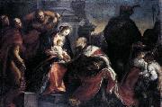 Francisco Camilo Adoration of the Magi oil painting on canvas